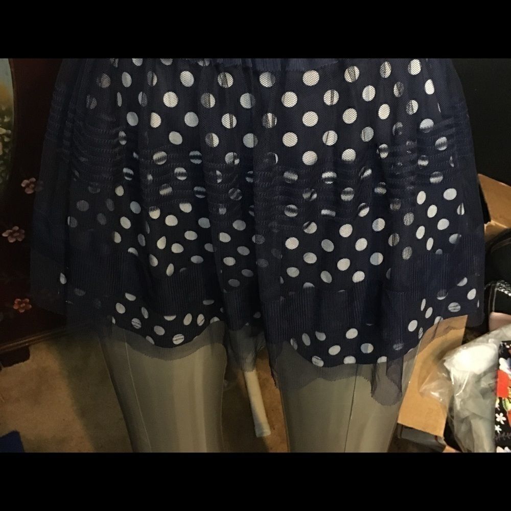 Navy Blue Skort Girls Size 14-16